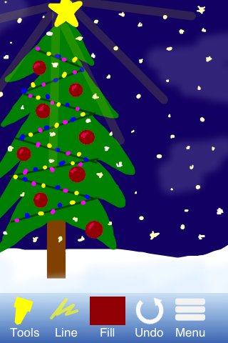 christmas present for MagicSolver by iDoodle