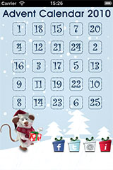 Advent Calendar 2010 screenshot 1