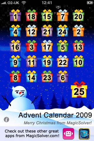 Advent Calendar screenshot