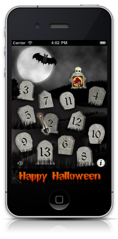 Halloween Calendar 2011 Screenshot